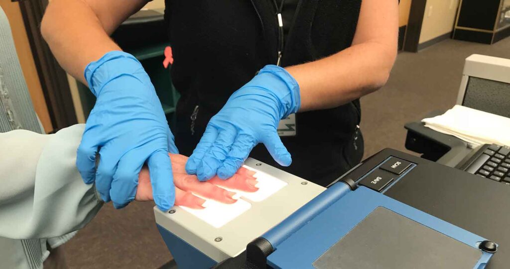 How to Get Fingerprints Done in postal annex location